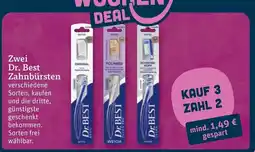 tegut Dr. Best Zahnbürsten Angebot