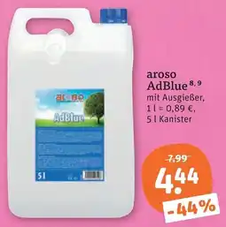 tegut aroso AdBlue Angebot