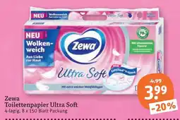 tegut Zewa Toilettenpapier Ultra Soft Angebot