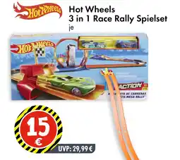 TEDi Hot Wheels 3 in 1 Race Rally Spielset Angebot