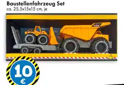 TEDi Baustellenfahrzeug Set Angebot