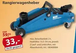 Sonderpreis Baumarkt Rangierwagenheber Angebot