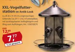 Sonderpreis Baumarkt XXL-Vogelfutterstation im Antik-Look Angebot