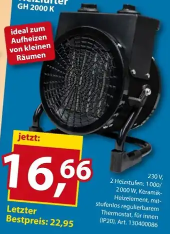 Heizlüfter GH 2000 K