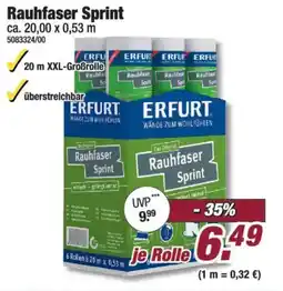 Poco ERFURT Rauhfaser Sprint Angebot