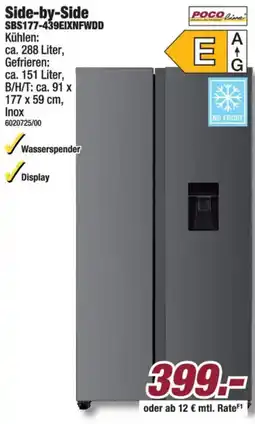 Poco POCO line Side-by-Side Angebot