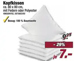 Poco Kopfkissen Angebot