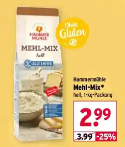 Wasgau Hammermühle Mehl-Mix* hell Angebot