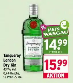 Wasgau Tanqueray London Dry Gin Angebot
