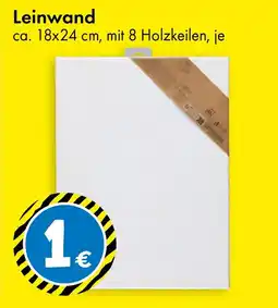 TEDi Leinwand Angebot
