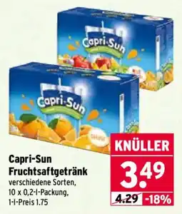 Wasgau Capri-Sun Fruchtsaftgetränk Angebot