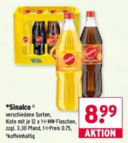 Wasgau Sinalco Angebot