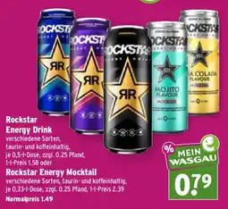 Wasgau Rockstar Energy Drink Angebot