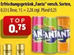 Mix Markt Erfrischungsgetränk „Fanta" Angebot