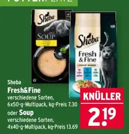 Wasgau Sheba Fresh&Fine Angebot