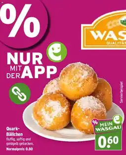Wasgau Quark-Bällchen WASG Angebot