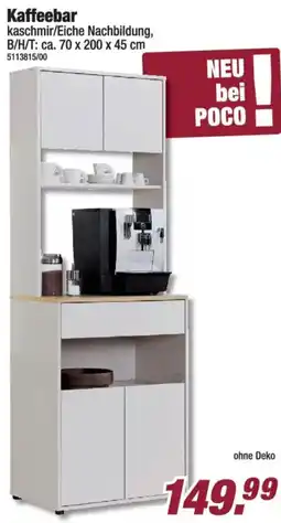 Poco Kaffeebar kaschmir/Eiche Nachbildung Angebot