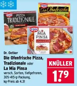 Wasgau Dr. Oetker Die Ofenfrische Pizza, Tradizionale oder La Mia Pinsa Angebot