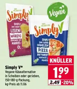 Wasgau Simply V Vegane Käsealternative Angebot
