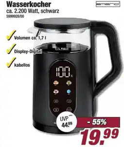 Poco Wasserkocher emerio Angebot