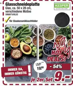 Poco Glasschneideplatte KESPER Angebot
