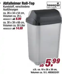 Poco Abfalleimer Roll-Top keepeer Angebot