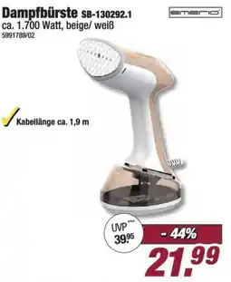 Poco Dampfbürste emerio Angebot