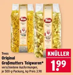 Wasgau Tress Original Großmutters Teigwaren Angebot