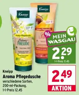 Wasgau Kneipp Aroma Pflegedusche Angebot