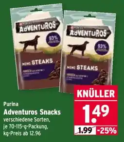 Wasgau Purina Adventuros Snacks Angebot