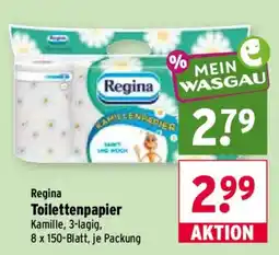 Wasgau Regina Toilettenpapier Kamille Angebot