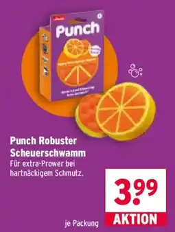 Wasgau Punch Robuster Scheuerschwamm Angebot