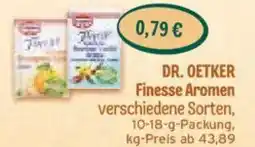 Wasgau DR. OETKER Finesse Aromen Angebot