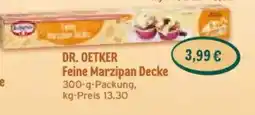 Wasgau DR. OETKER Feine Marzipan Decke Angebot