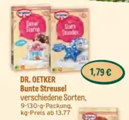 Wasgau DR. OETKER Bunte Streusel Angebot
