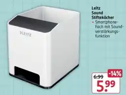 Rossmann Leitz Sound Stifteköcher Angebot