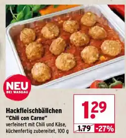 Wasgau Hackfleischbällchen "Chili con Carne" Angebot