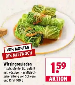 Wasgau Wirsingrouladen Angebot