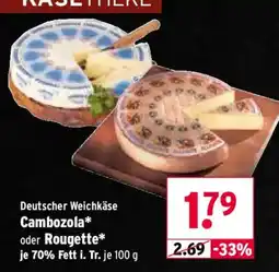 Wasgau Deutscher Weichkäse Cambozola* oder Rougette* Angebot