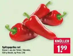 Wasgau Spitzpaprika rot KNÜLLER Angebot