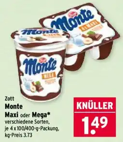 Wasgau Zott Monte Angebot