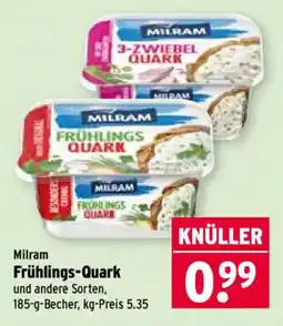 Wasgau Milram Frühlings-Quark Angebot