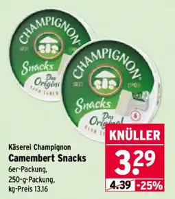 Wasgau Käserei Champignon Camembert Snacks Angebot