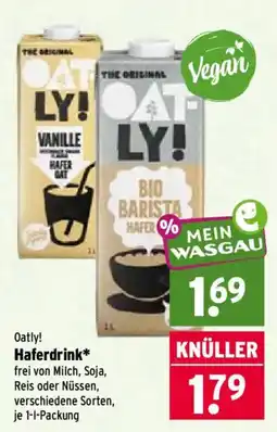 Wasgau Oatly! Haferdrink* Angebot