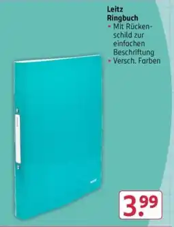 Rossmann Leitz Ringbuch Angebot
