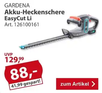 GARDENA Akku-Heckenschere EasyCut Li