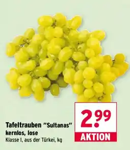 Wasgau Tafeltrauben "Sultanas" Angebot