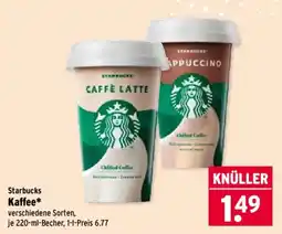 Wasgau Starbucks Kaffee* Angebot