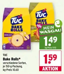 Wasgau TUC Bake Rolls* Angebot