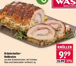 Wasgau Kräuterbutter-Rollbraten Angebot